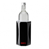 Охладитель для бутылок GTI из ПВХ черного цвета